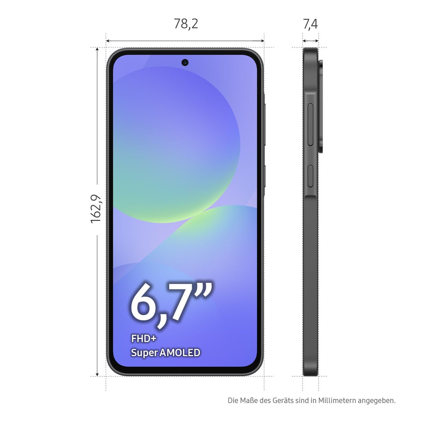 Samsung Galaxy A36 5G AI smartphone without contract - F-MA366BZKBAMZ