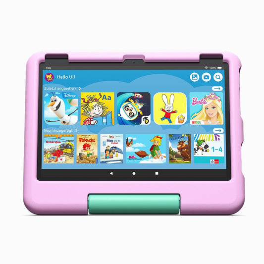 Child-friendly case from Amazon for the Fire HD 10 tablet, pink | For children ages 3-7 | Only compatible with 13th generation tablets (2023) - 53-032985