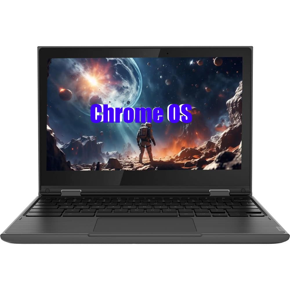 Lenovo Chromebook 300e 2 in 1 Touchscreen Laptop, 11.6 Inch (1366x768), Intel Celeron N4020, 4GB RAM, 32GB SSD, Japanese Keyboard, Chrome OS (Refurbished)