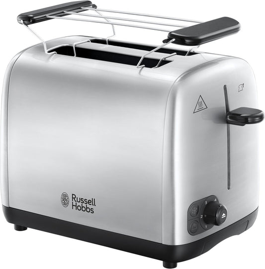 Russell Hobbs Toaster Adventure, Stainless Steel, 2-Slice, 850 Watt, 24080-56