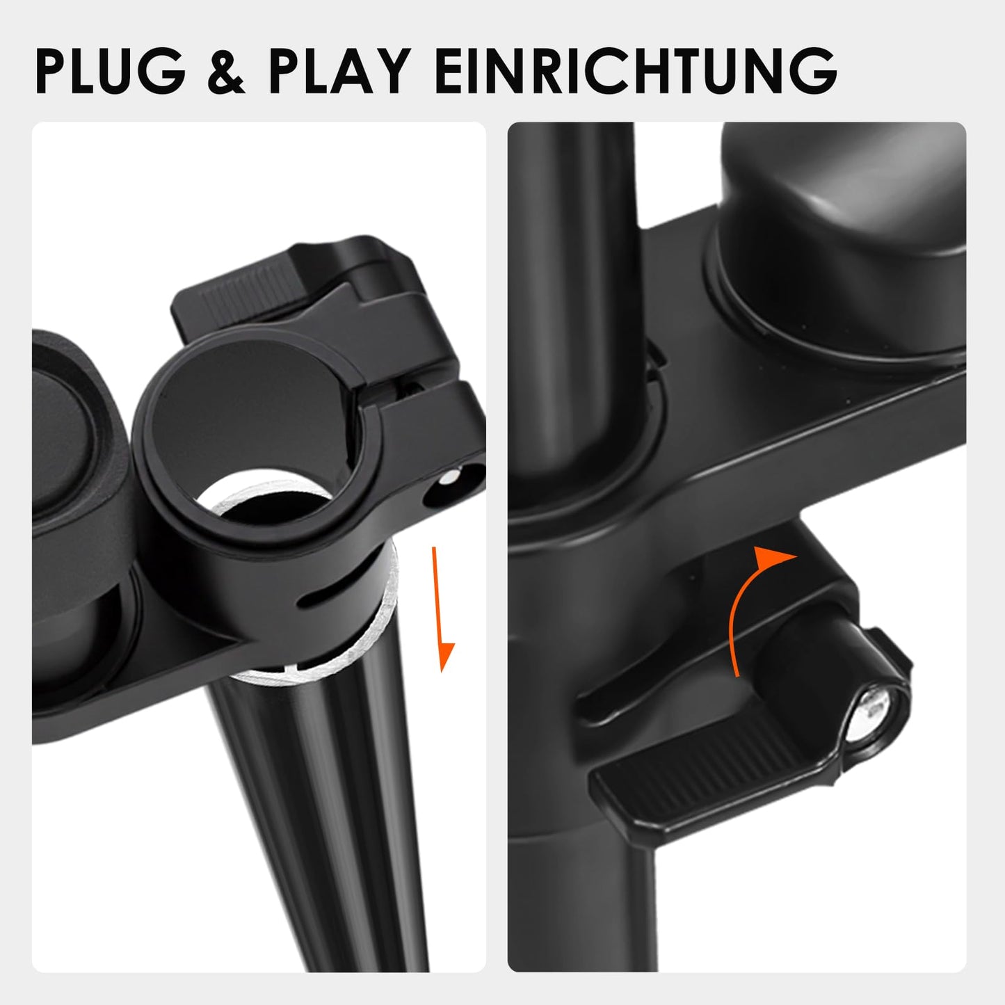 TARION Titanrig Arm Module M: Camera Table Tripod Overhead Tripod Table Mount Clamp Tripod Flexible Articulated Arm Table Mount for DSLR Cameras Ring Lights Webcam Titanrig Arm M
