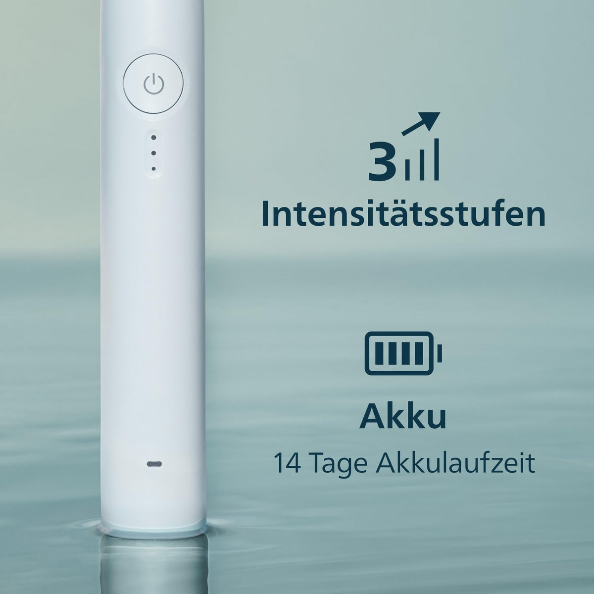 Philips Sonicare Series 3100 Electric Toothbrush – Sonic toothbrush with pressure sensor, three intensity settings, EasyStart, SmarTimer, 14 days battery life, travel case, White, HX4033/21, [New]