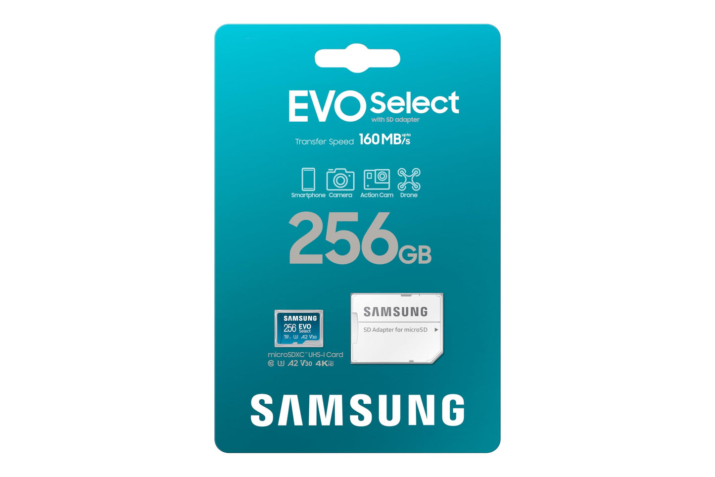 Samsung EVO Select 2024 microSDXC 256GB Blue (MB-ME256SA/EU)