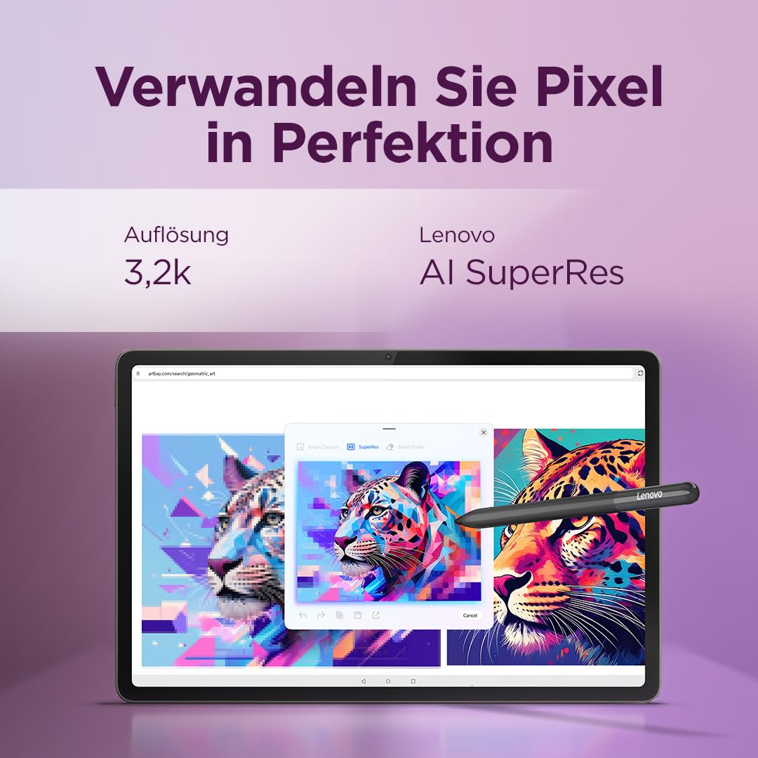 Lenovo Yoga Tab | Tablet | AI | 11.1" | 12GB | 256GB | Android | Seashell - TB710FU