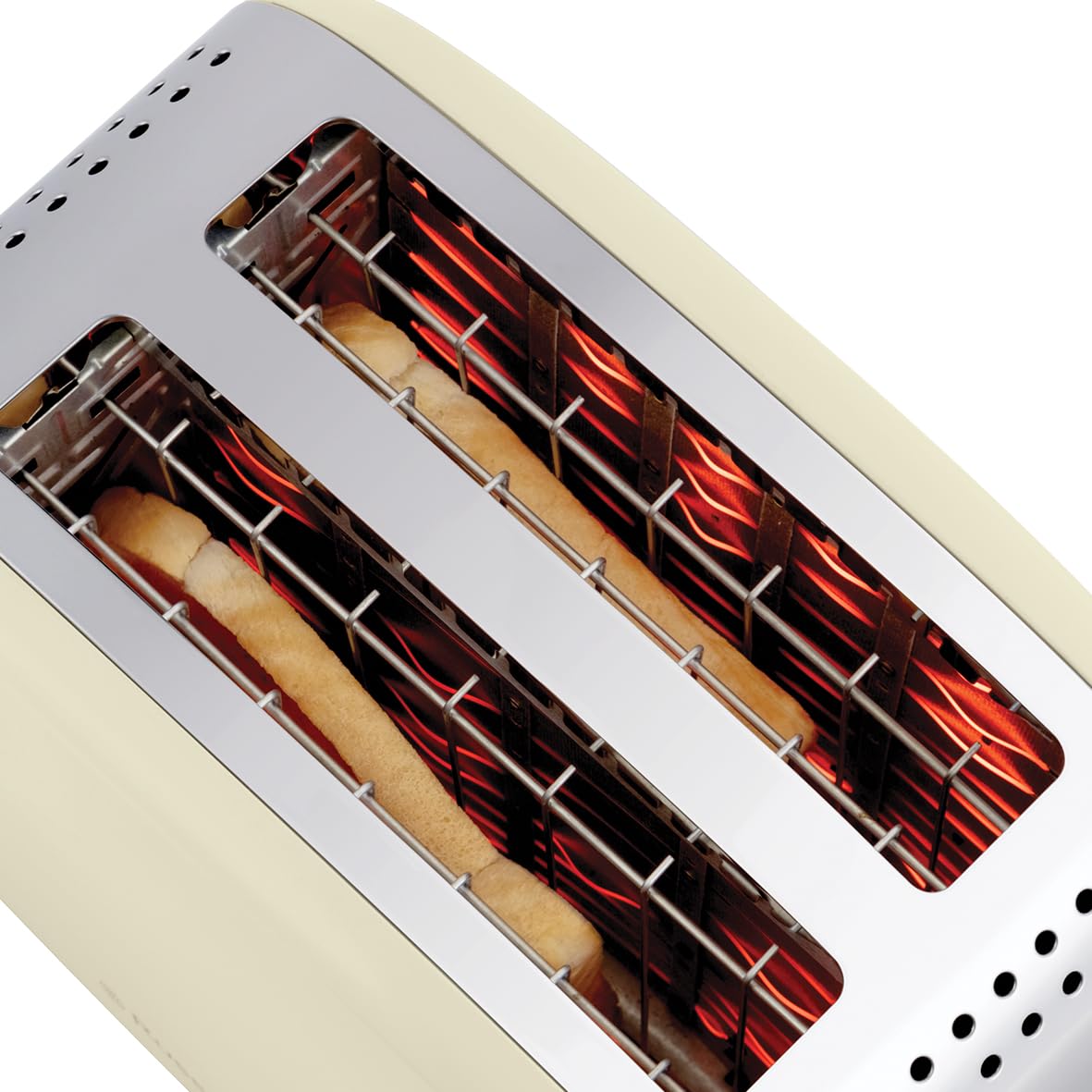 Russell Hobbs Toaster 2 Slices with Bun Warmer, 26551-56