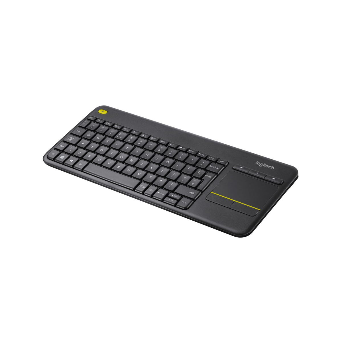 Logitech K400 Plus Tastatur wireless pentru TV cu touchpad integrat - 920-007145