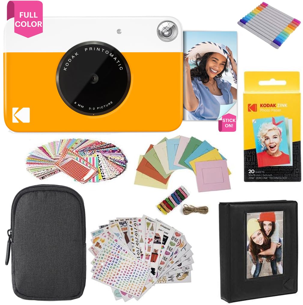 Kodak PRINTOMATIC Digitale Sofortbildkamera  AMZRODOMATICK3Y