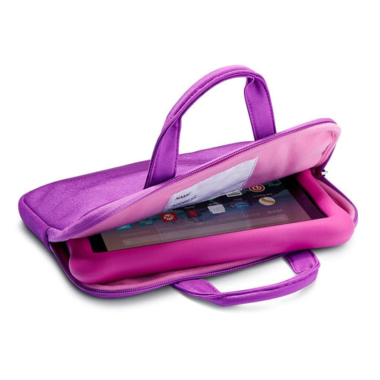 NuPro Zippered Case for the Fire HD 10 Kids Edition Tablet, Purple/Pink - 04T00010-PUR