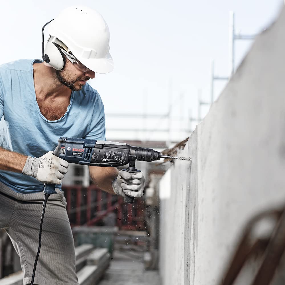 Bosch 1x PRO SDS plus-5X Hammer Drill (for reinforced concrete, concrete, Ø 22.00 mm, Professional Accessories Rotary Hammer) - 2608836645