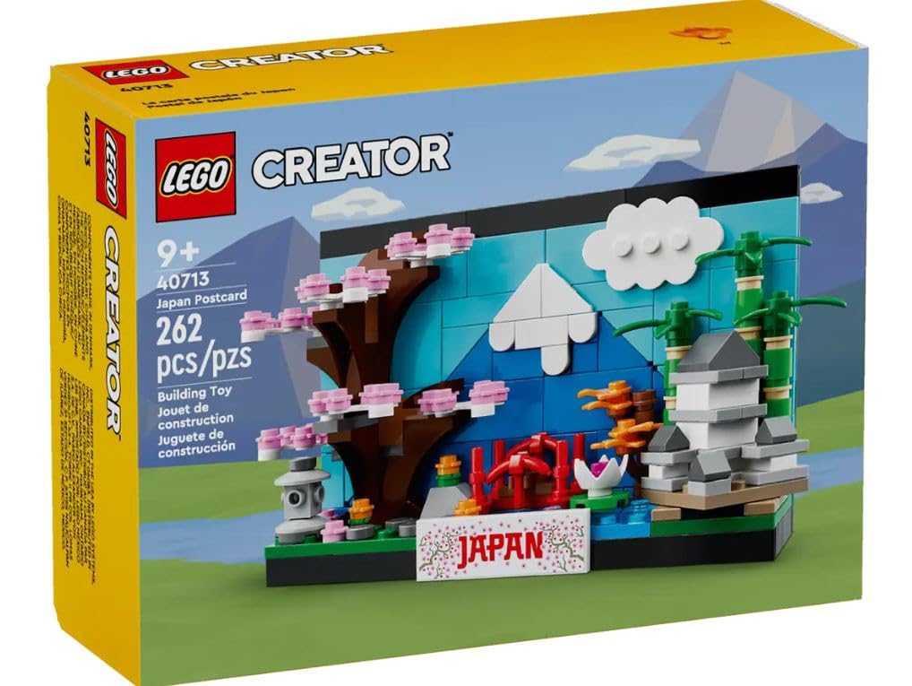 Lego Creator - postcard motif Japan - 262 pieces - from 9 years - 40713