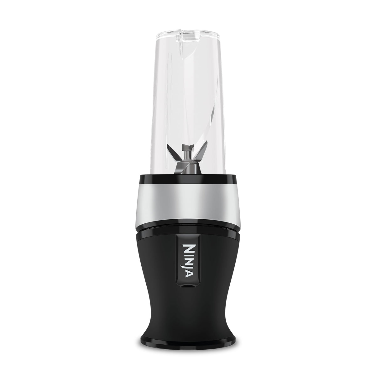 Ninja Slim Mixer și Smoothie Maker, 700 W, 2 x 470 ml, Argintiu/Negru - QB3001EUS