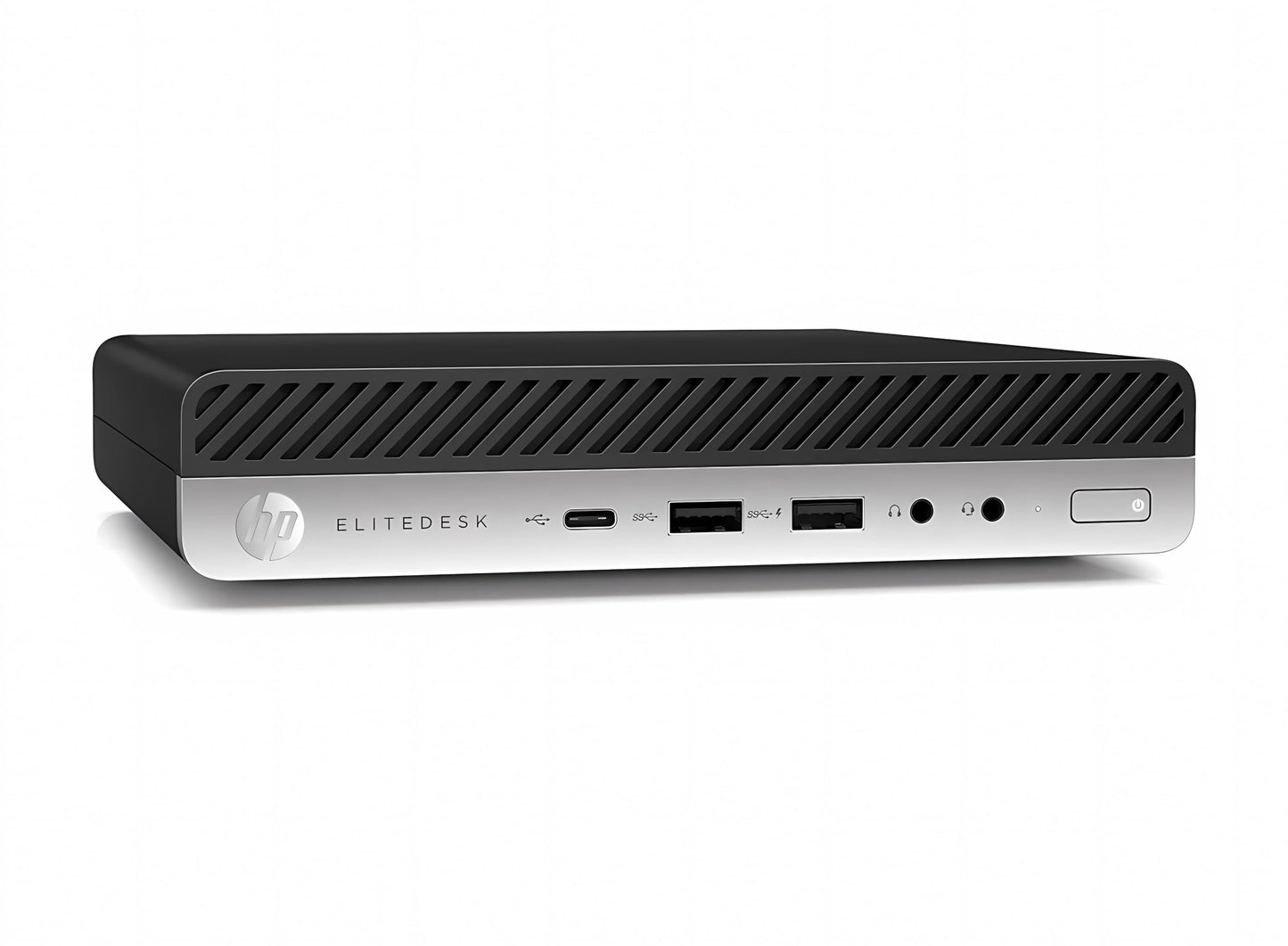 HP EliteDesk 800 G3 mini Desktop PC, Intel Core i5-6500, 8GB RAM, 256GB SSD, US QWERTY keyboard, WLAN, Bluetooth, Windows 11 Pro (refurbished)