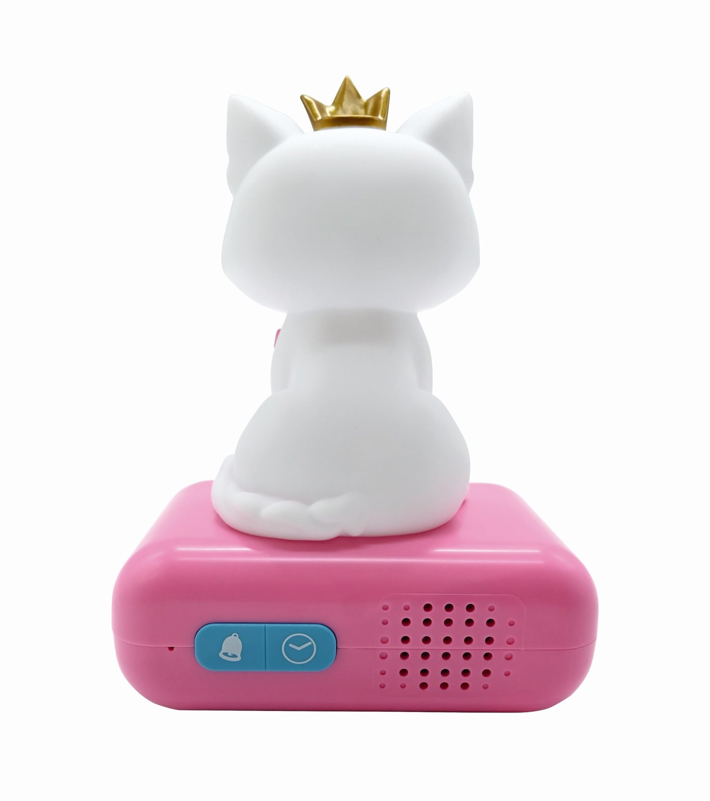 Lexibook - Alarm Clock with Night Light Kitten, Kitten Digital Alarm Clock for Children with Night Light Snooze, Children's Clock, Luminous Cat, Pink White - RL800KTLXB