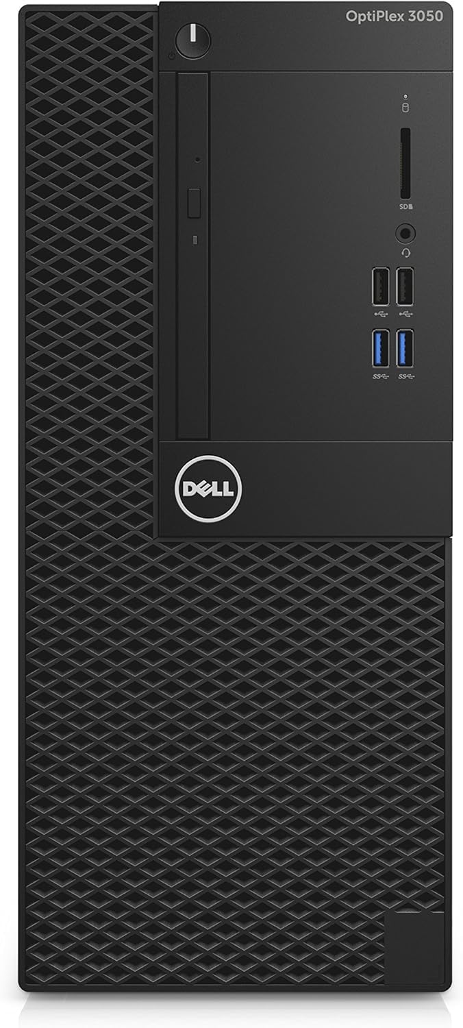 Dell Optiplex 3050 Mini Desktop PC, Intel Core i3-7100, 8 GB RAM, 256 GB SSD, WLAN, Bluetooth, US Layout, Windows 11 Pro (Refurbished)