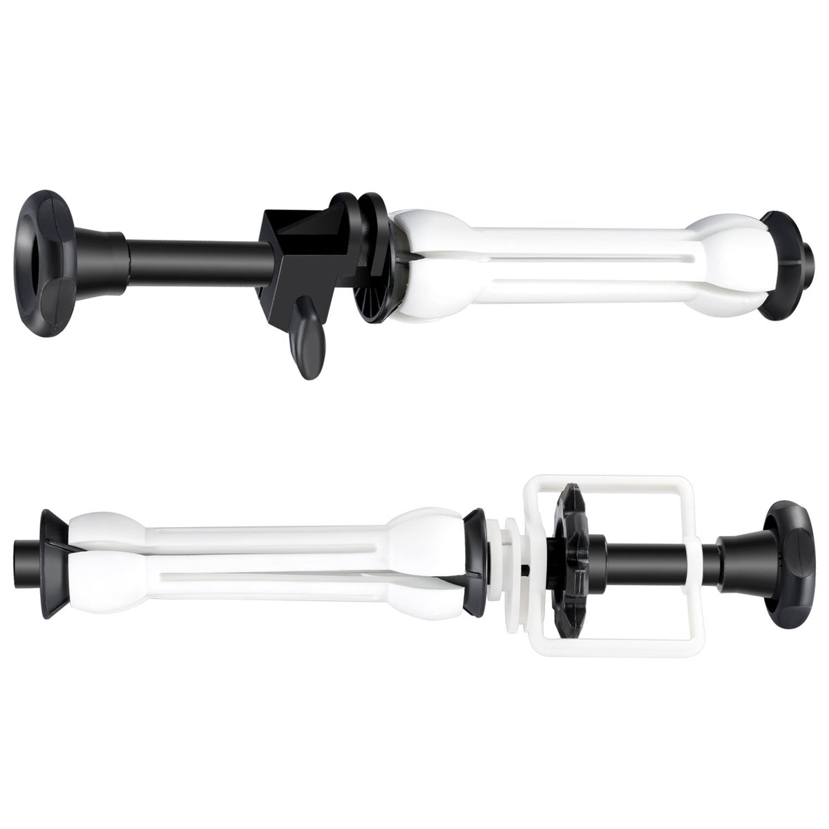NEEWER Fotografie Einzelrolle Wandmontage manuell Hintergrund Support System cu 2 x cârlige individuale, 2 x bară extensibilă, 1 x lanț, capacitate de încărcare: 22lb/10kg - ST-MBF1