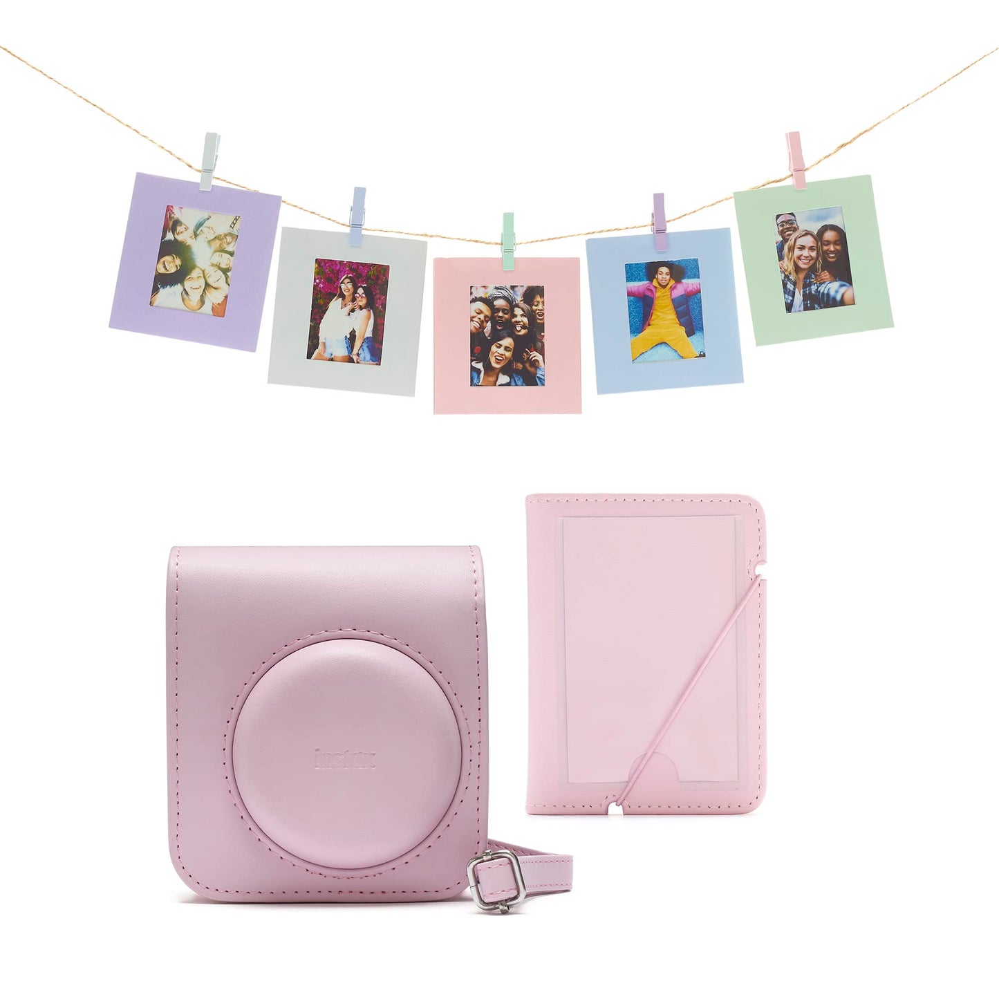 INSTAX Mini 12 Accessory Kit, Blossom Pink - mini