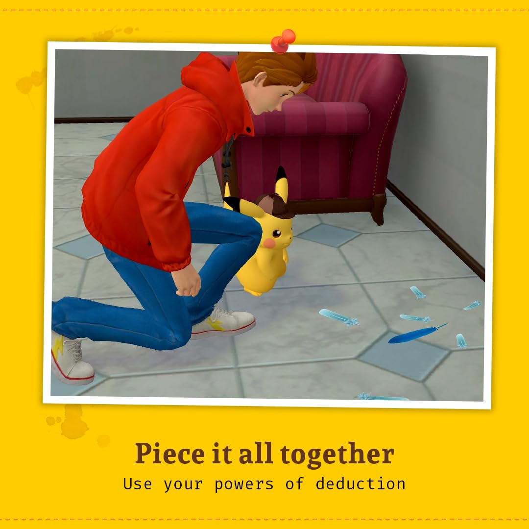 Nintendo Detective Pikachu Returns Standard Traditional Chinese, German, English, Spanish, French, Italian - 1232390