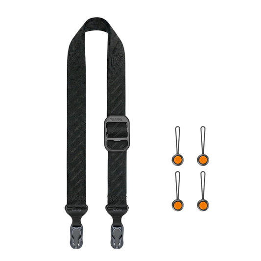 TARION Curea pentru cameră cu eliberare rapidă Curea de gât DSLR ajustabilă Magislide - Magislide-Neck-BK