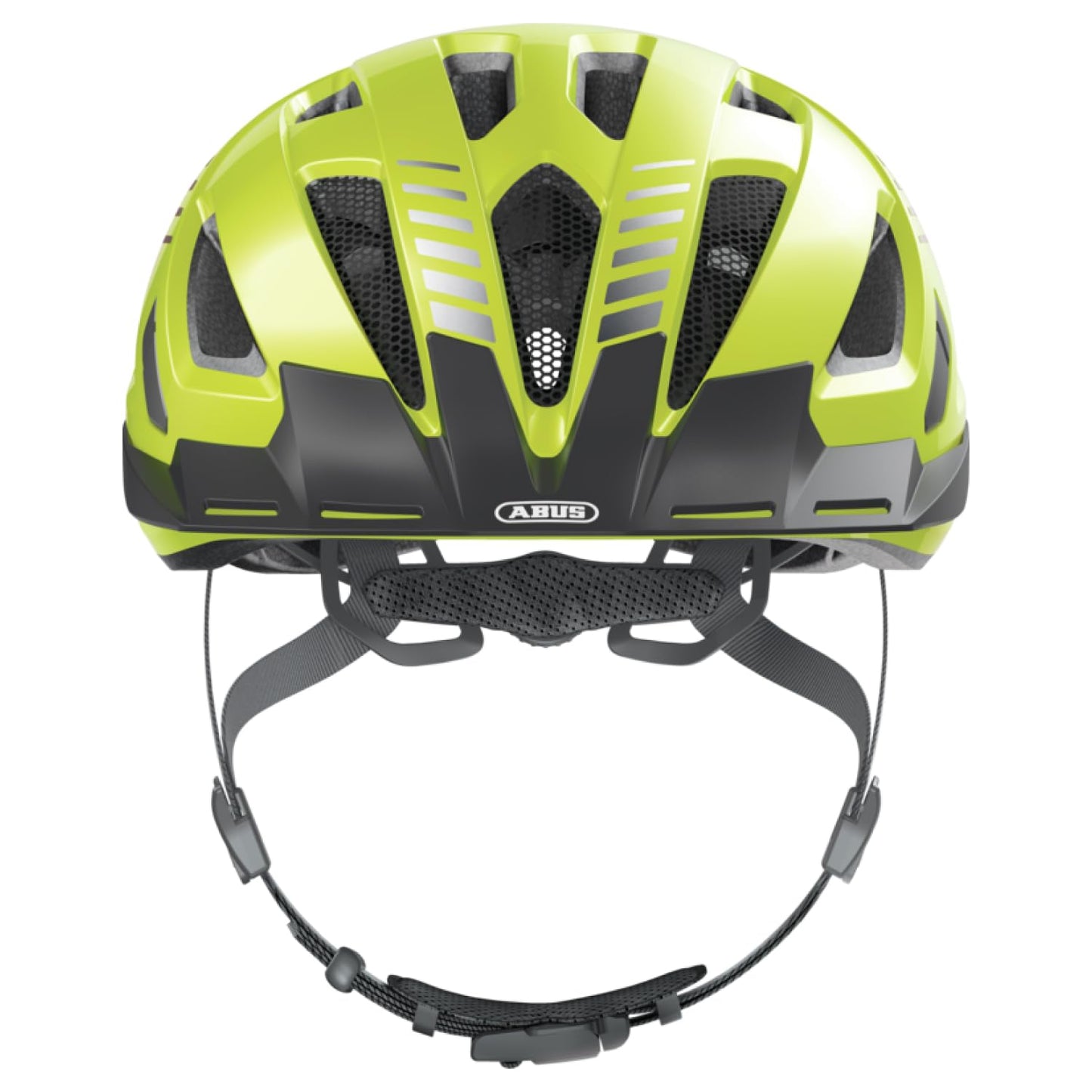 ABUS 86868 bicycle helmet, yellow (Signal Yellow), L (56-61 cm)