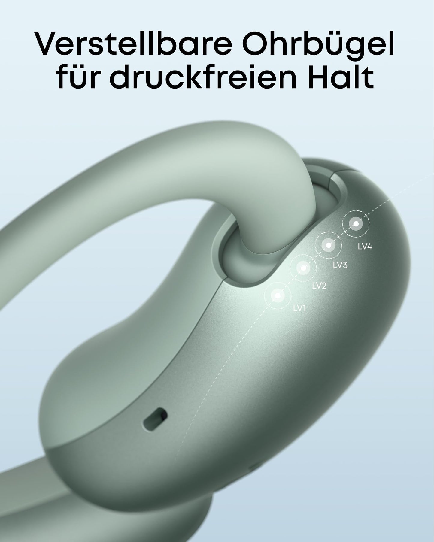soundcore by Anker AeroFit 2, open-ear headphones, AI translation, IP55 - A3874