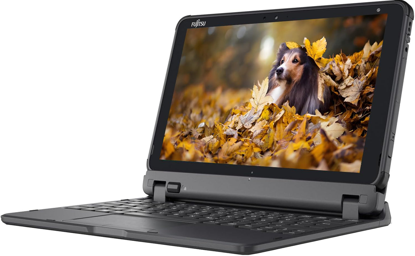 Fujitsu Stylistic Q5010 Touchscreen Laptop, Intel Celeron N4020, 10.1" FHD (1920 x 1200), 4GB RAM, 64GB eMMC, Japanese QWERTY Keyboard, Windows 11 Pro (Refurbished)