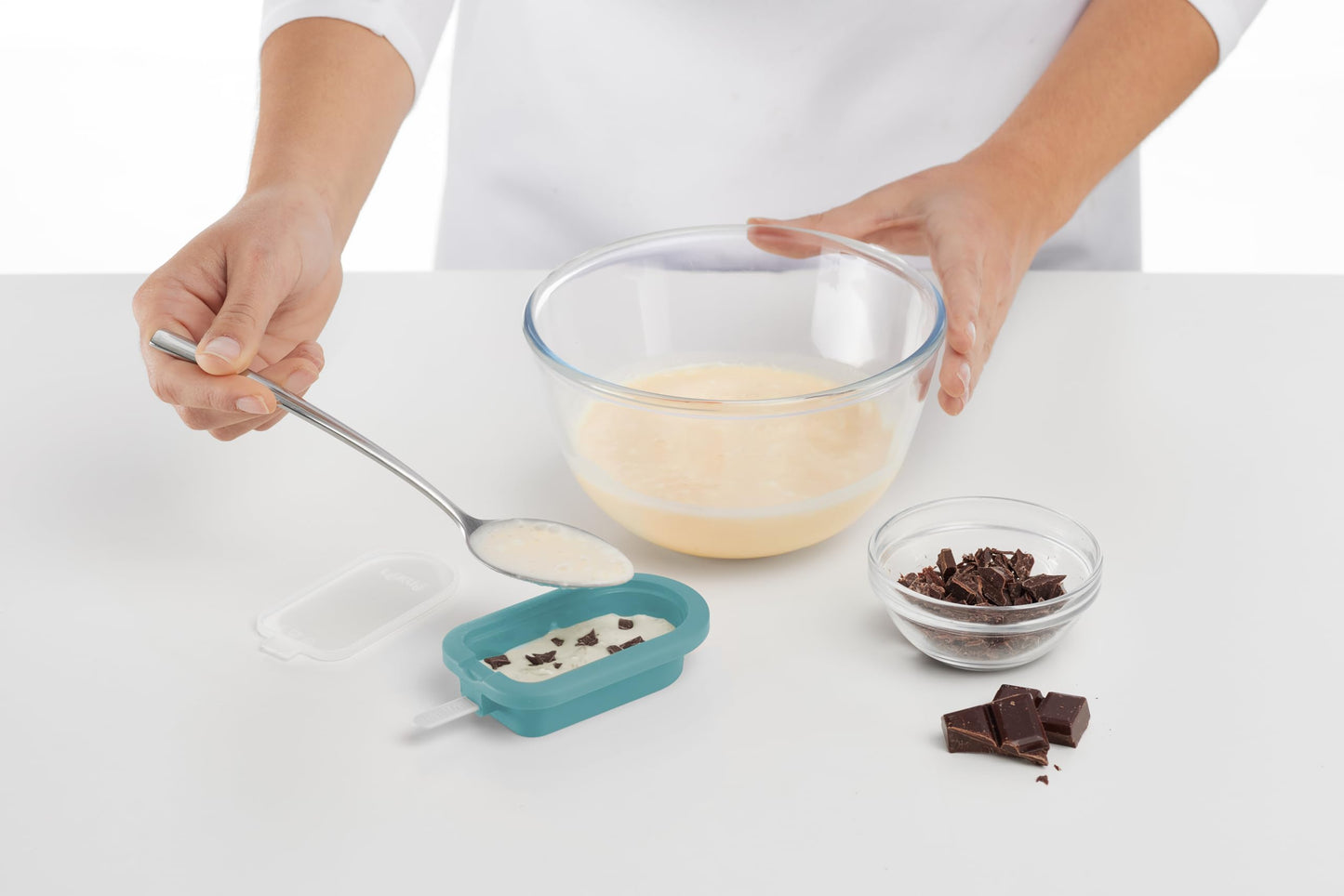 Lékué mini molds for ice lollies Mediterranean 6 pieces - 887444