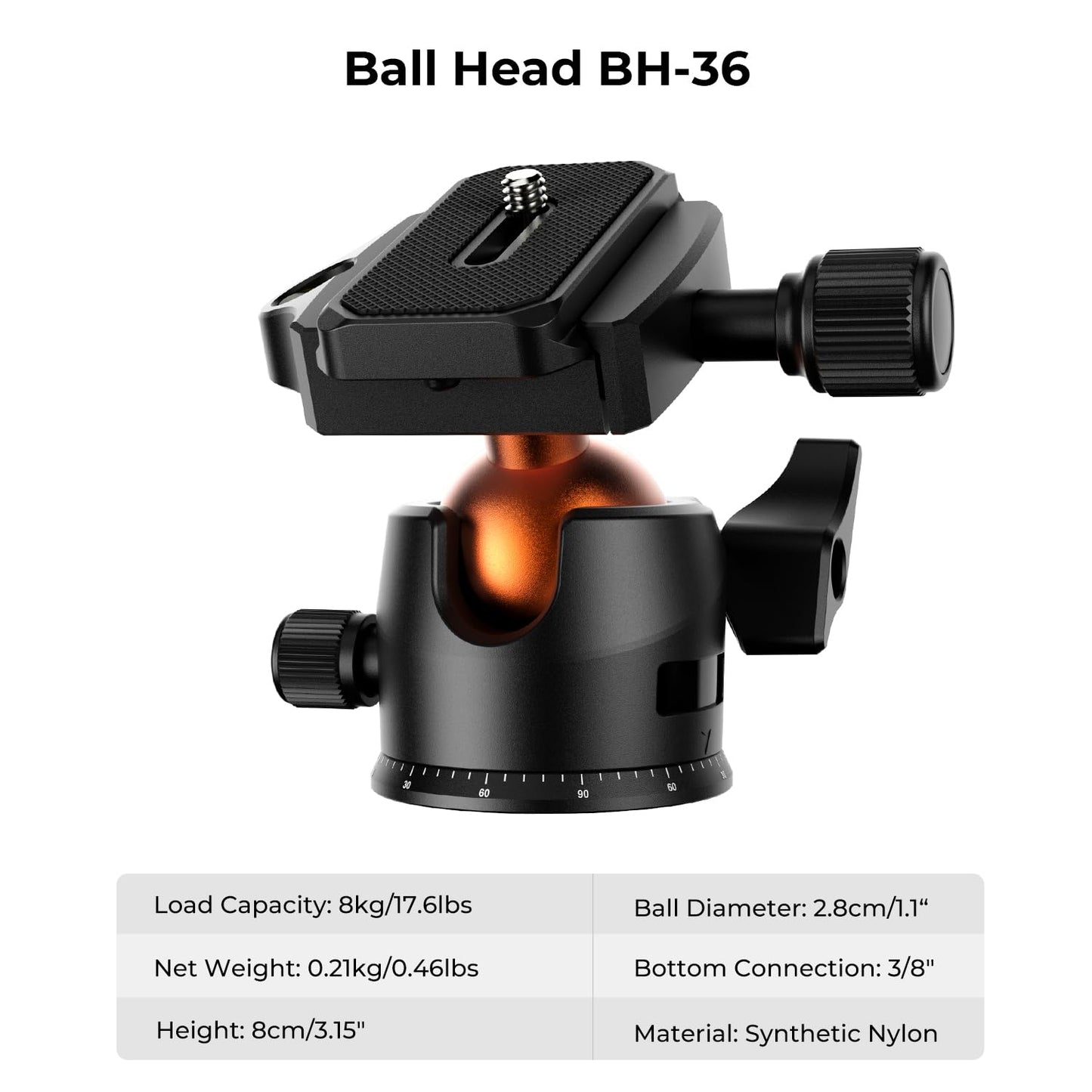 K&F CONCEPT O234A1 mobile phone tripod, 163cm camera tripod, tripod for on the go, tripod for smartphone with mobile phone holder, aluminum travel tripod - K234A0+BH-28L