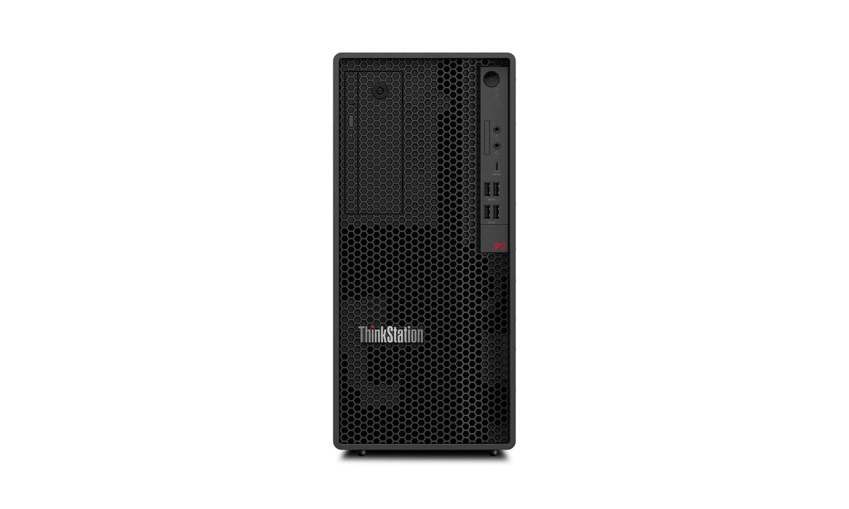 Lenovo ThinkStation P2 Tower Gen 2 30JQ - Tower - 1 x Core Ultra 9 285K - vPro Enterprise - RAM 64 GB - SSD 512 GB - TCG Opal Encryption, NVMe, Performance - GeForce RTX 5060-1GbE - Win 11 Pro - 30JQ008NGE