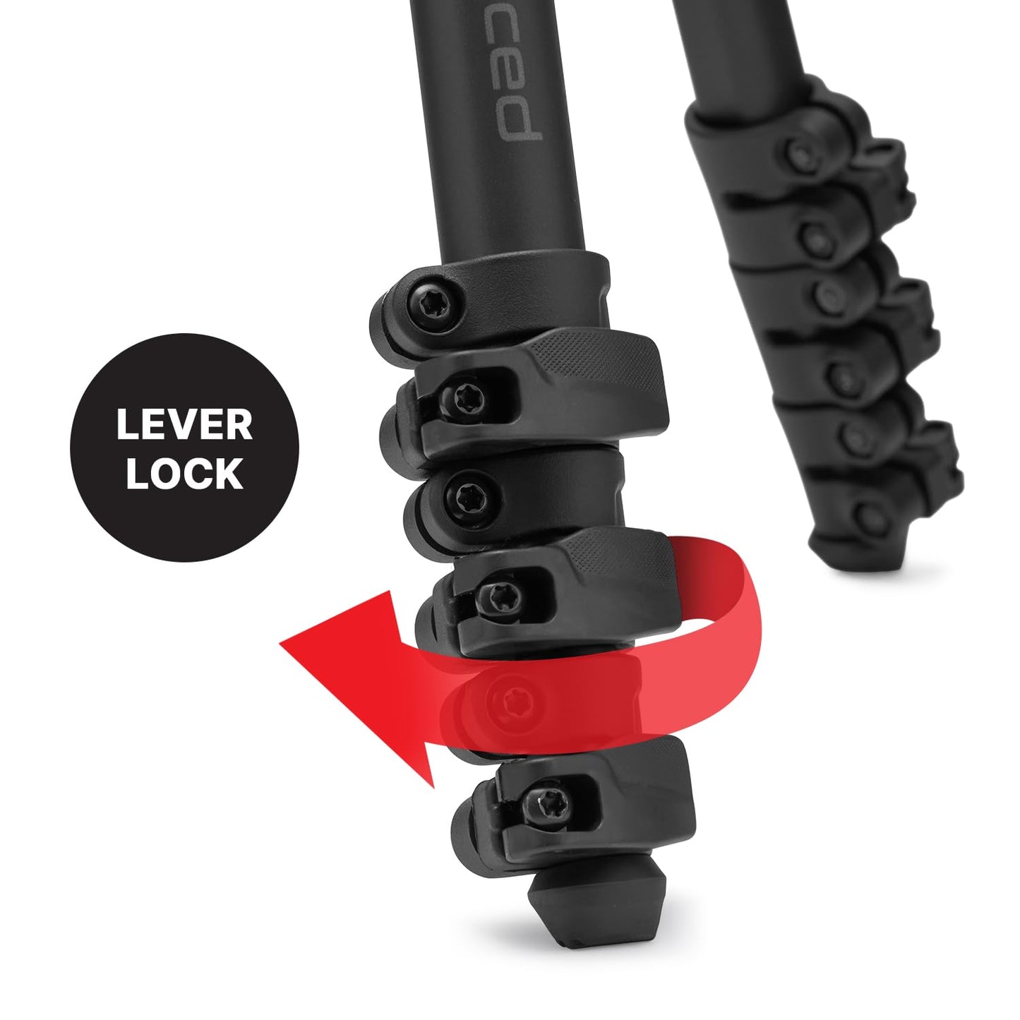 Manfrotto Befree Advanced AS Camera Tripod Lever Lock Compatible with Arca-Swiss Portable Compact Travel Tripod Set Ball Head Aluminum Tripod for DSLR Mirrorless Cameras Camera Accessories - MKBFRLA4FB-BH
