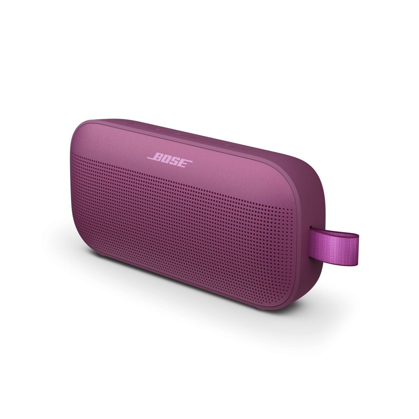 Bose SoundLink Flex Portable Bluetooth Speaker (2nd Gen), portable outdoor speaker, waterproof/dustproof, with lifelike sound, up to 12h battery life, mulberry pink - Limited Edition - 887612-0160