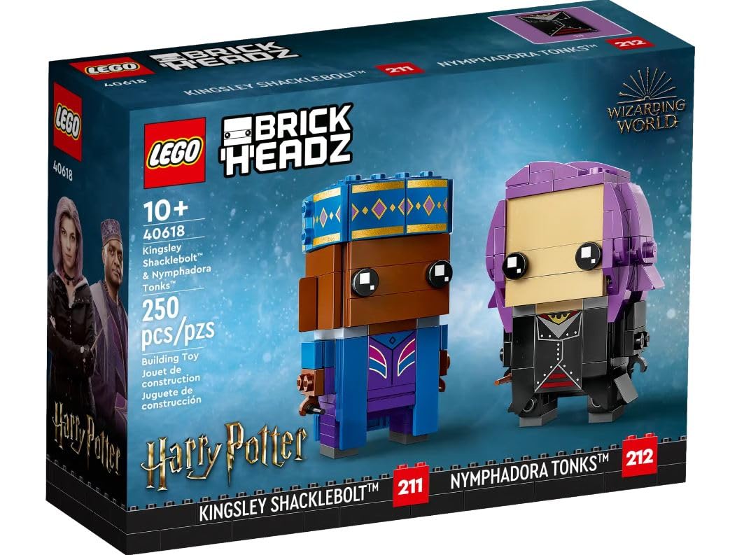 LEGO BrickHeadz - Kingsley Shacklebolt? & Nymphadora Tonks? - 6442645