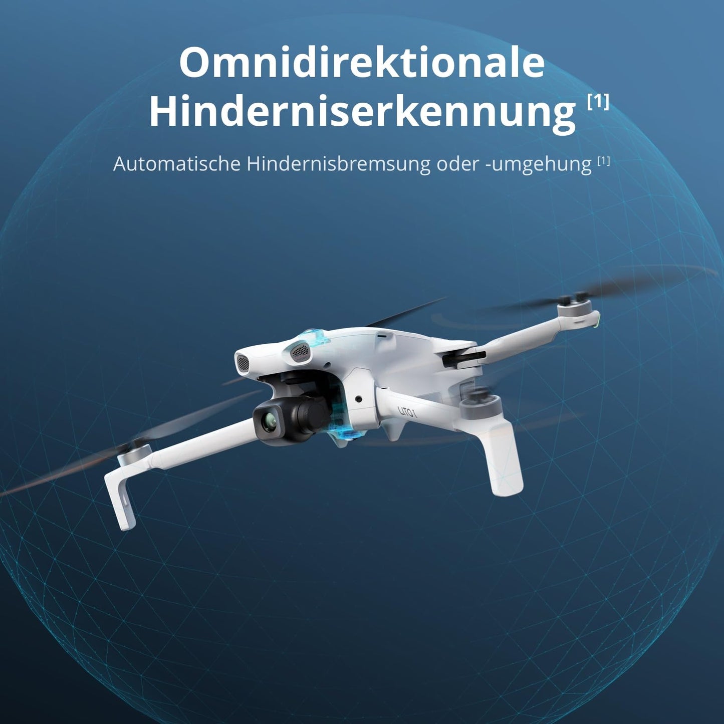 DJI Lito 1 Combo with two batteries with DJI RC-N3, drone with 4K camera for beginners, obstacle detection, ActiveTrack, 4K video & 8K photo, lightweight, for adults, 15 km video transmission, 2 batteries, C0 - 6937224146860