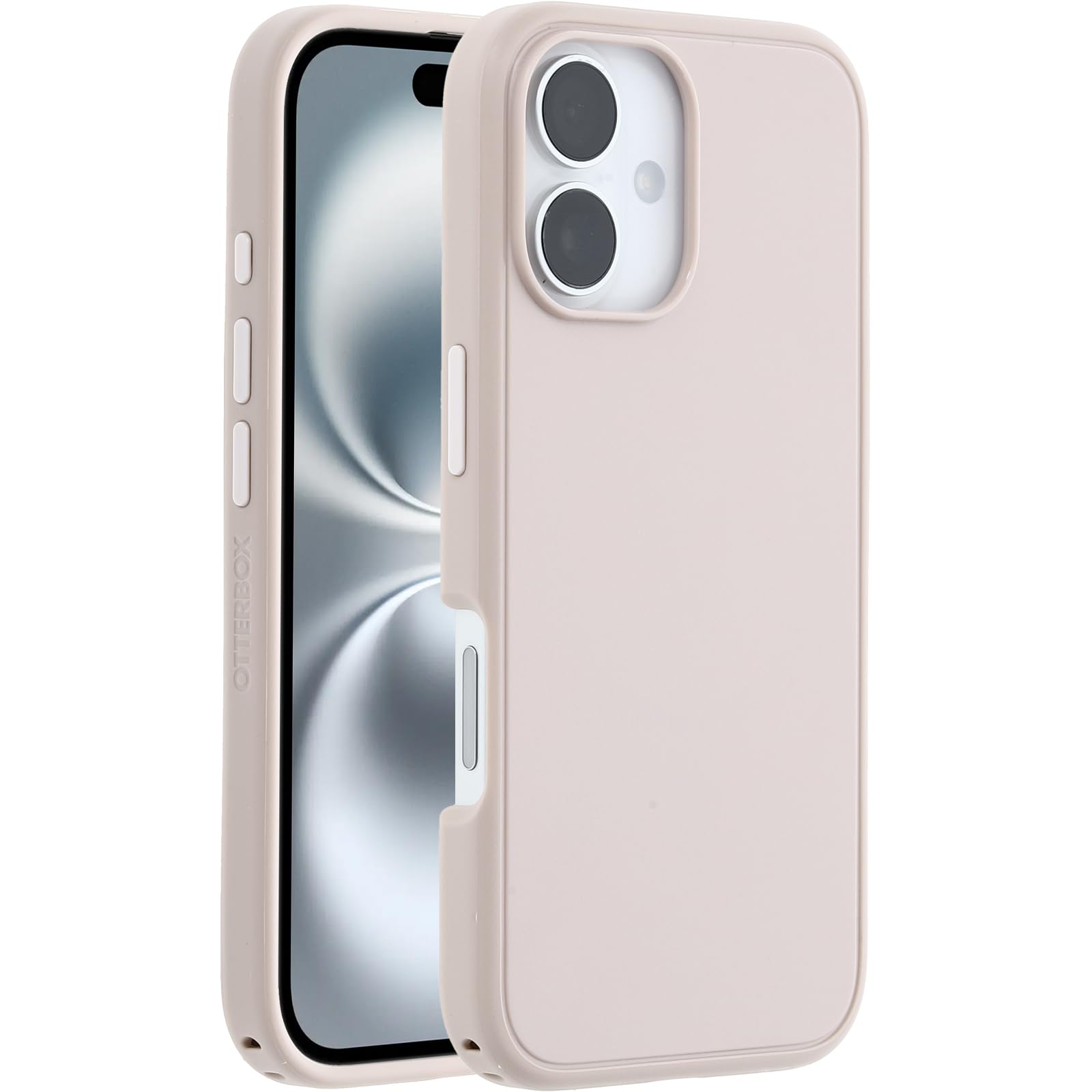OtterBox Symmetry Series MagSafe Case for iPhone 16, Shockproof Drop Proof Slim Protective Case Cover 3X More Drops Than Military Grade, Rose - 77-96538