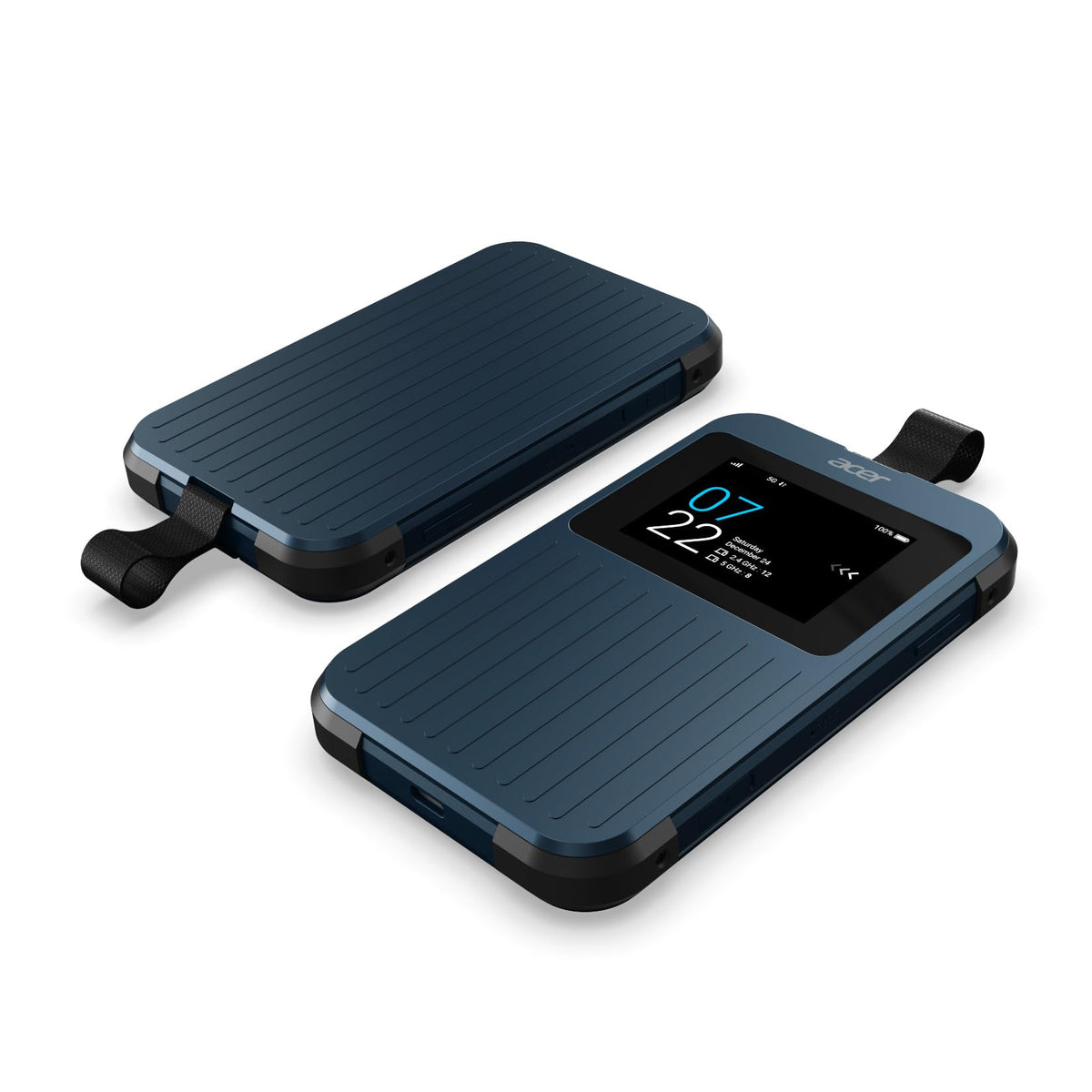 Acer Connect Enduro M3 5G Router (Router LTE) | Router WLAN mobil cu SIM | WiFi 6 | Dual 2.4 & 5.0 GHz | Nano SIM & SIM virtuală | Baterie de 6500mAh | USB 3.0 Type-C | MIL-STD-810H