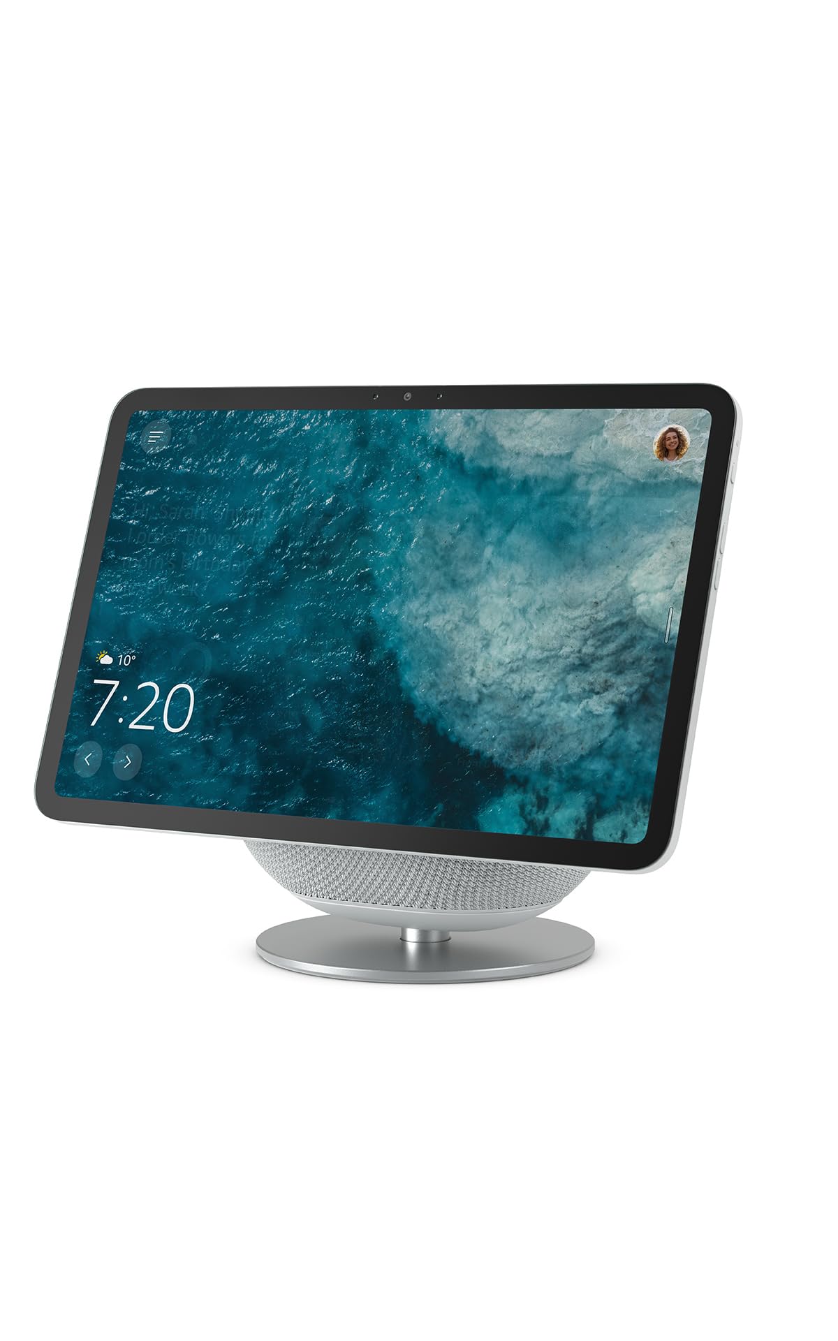 Adjustable Stand from Amazon | For Amazon Echo Show 8 and 11 (2025, sold separately) | White - 53-100686