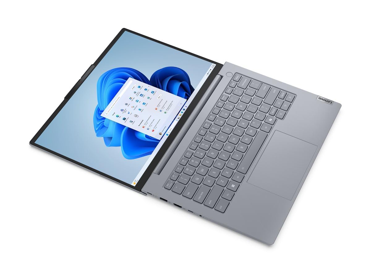 Lenovo ThinkBook 14 G8 IAL, Intel® Core™ Ultra 5 135H (până la 3.60GHz, 18MB), 14" WUXGA Non-Touch, 16GB, 512GB SSD M.2 2242 PCIe Gen4 QLC, Intel® Arc™ Graphics, BT 5.1, Wi-Fi 6E 2x2 AX, Ethernet - 21SJ00D7GE