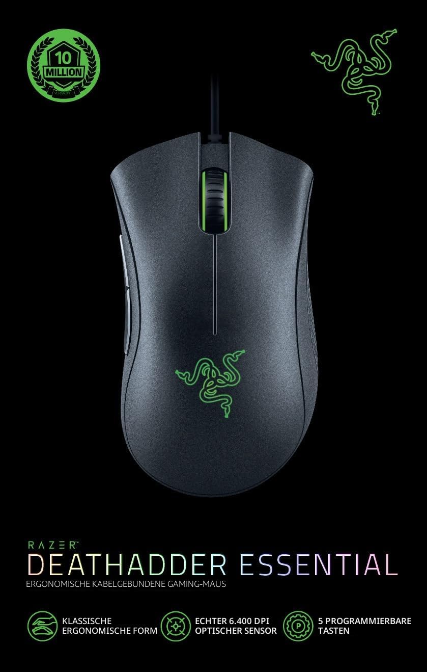 Razer DeathAdder Essential Black (RZ01-03850100-R3M1)