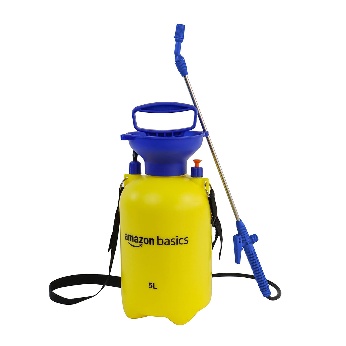Amazon Basics Pulverizator 5 litri cu funcție de pompare, Alb - JC742