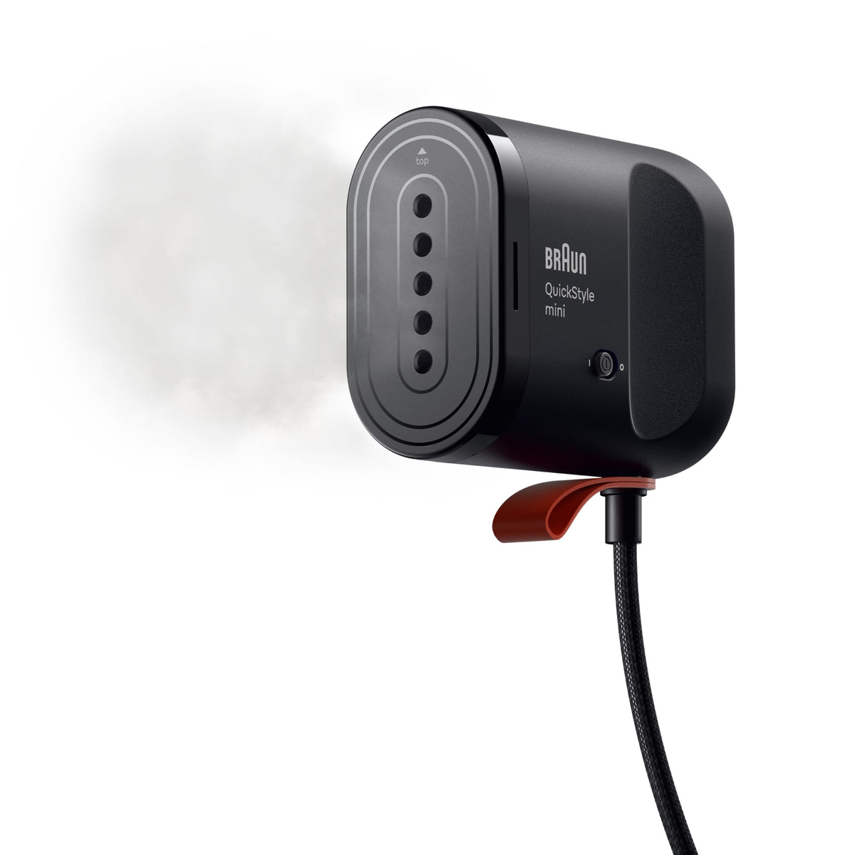 Braun QuickStyle mini - Fier de călcat cu aburi, până la 20 g/min putere de abur, Negru - GS1071BK