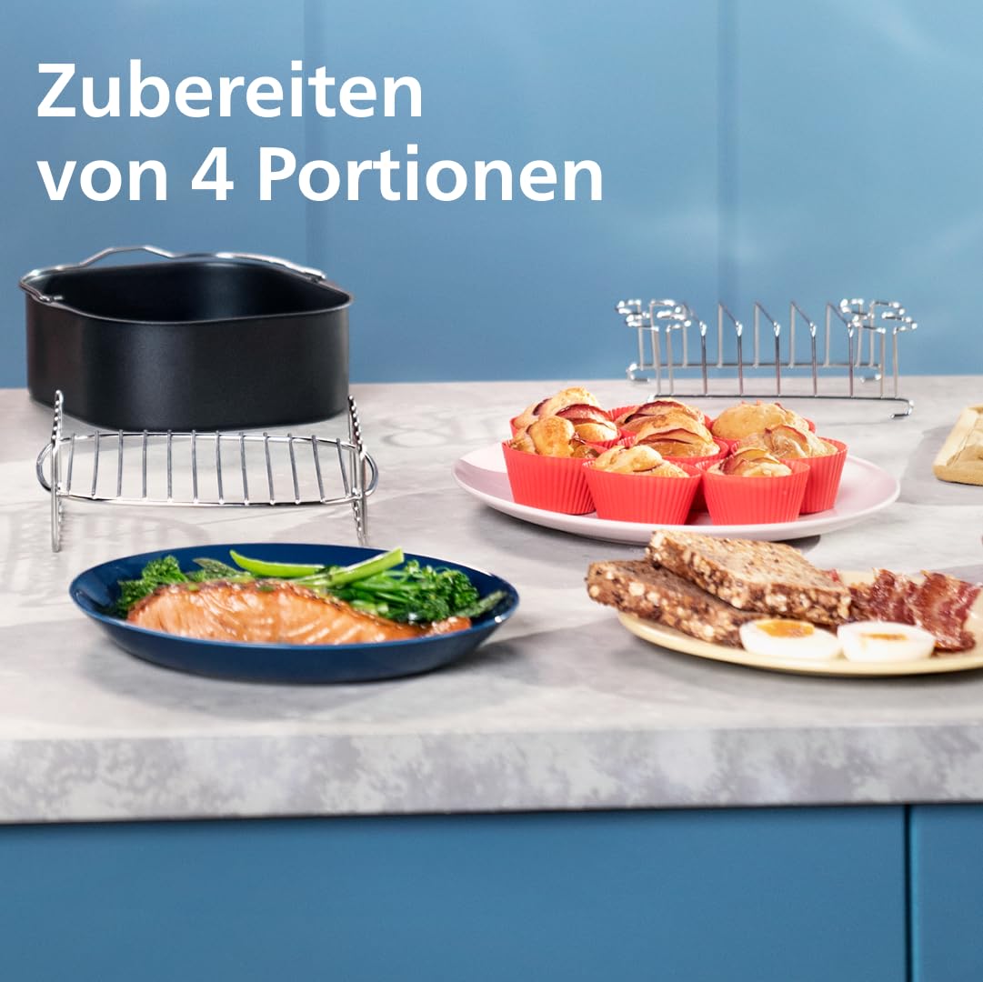 Philips Airfryer Dual Basket 3000 Series hot air fryer