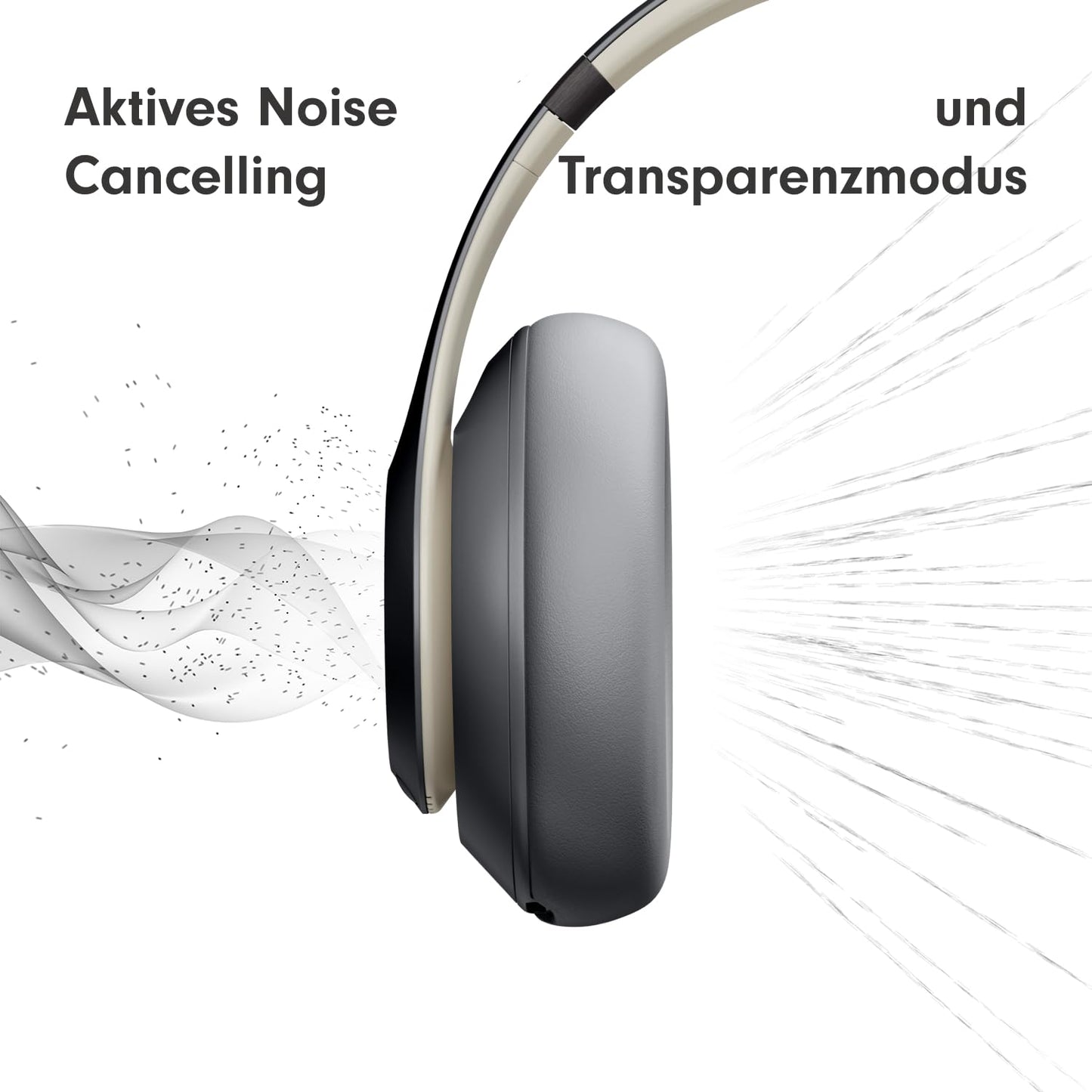 Beats Studio Pro - Completely Wireless Bluetooth Noise Canceling Headphones - Personalized 3D Audio, Apple & Android Compatibility - Sand Gray - ME2F4ZM/A