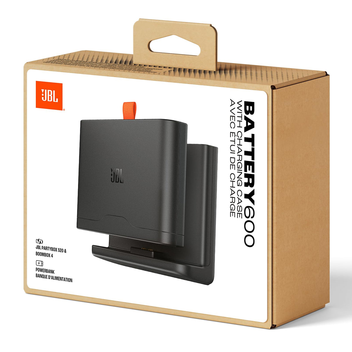 Baterie JBL 600 cu încărcător, Negru - JBLBATT600CHRGCASE
