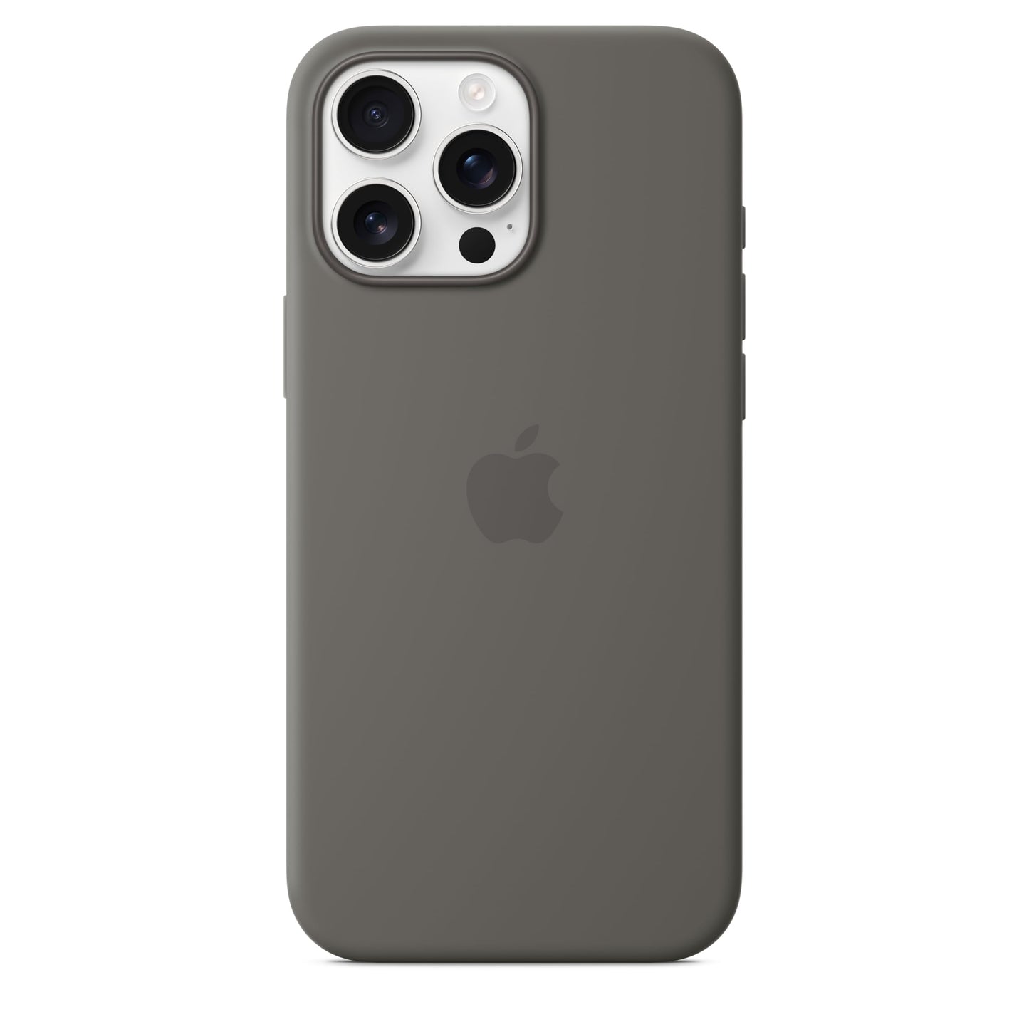 Apple iPhone 16 Pro Max Silicone Case with MagSafe - Stone Gray  - MYYV3ZM/A