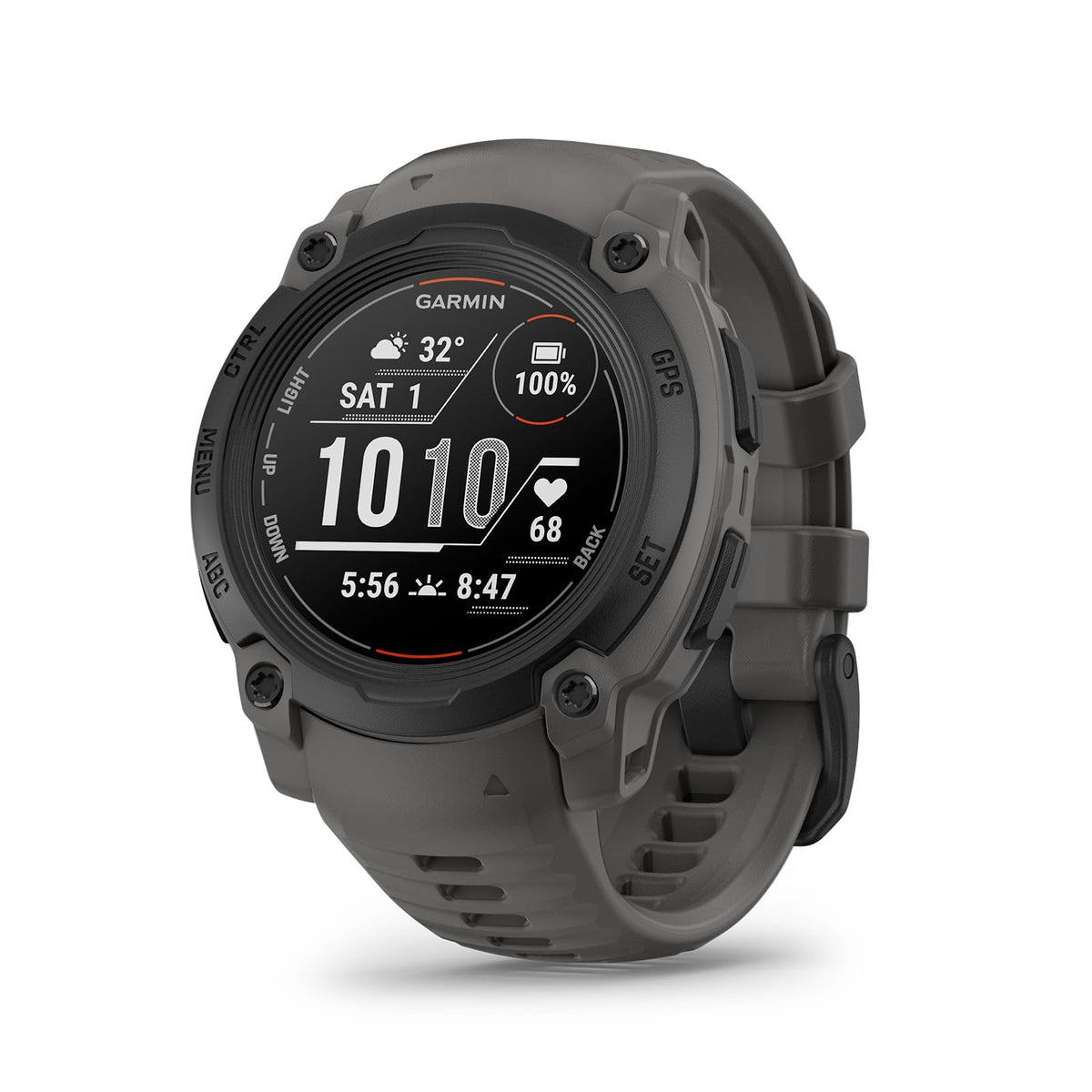 Garmin Instinct E 40mm – Ceas inteligent GPS pentru multisport, display de 0,86", autonomie a bateriei de până la 14 zile, peste 60 de aplicații sportive, antrenor, recepție multi-satelit, notificări - 010-02932-00