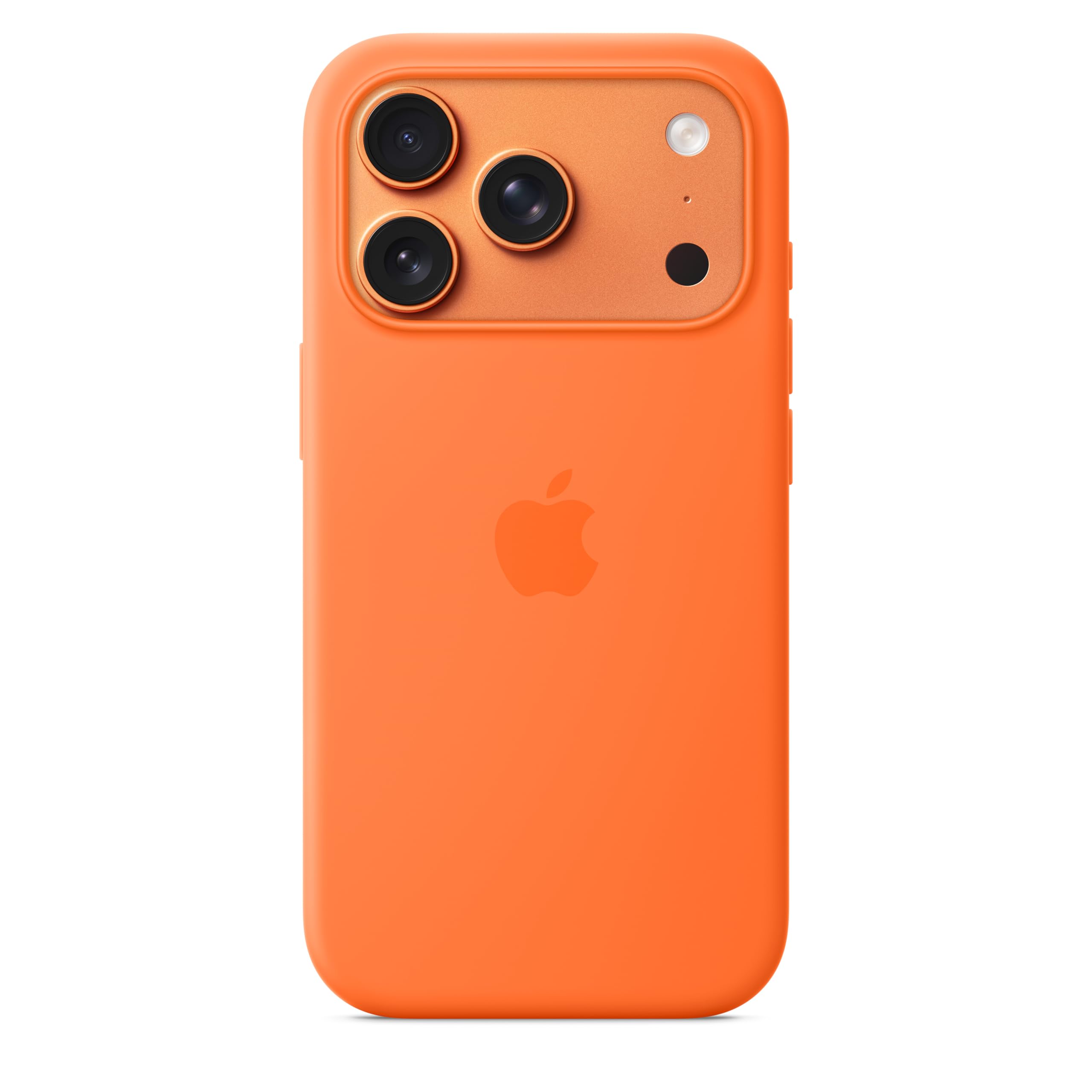 Apple iPhone 17 Pro Silicone Case with MagSafe - Orange  - MGFE4ZM/A
