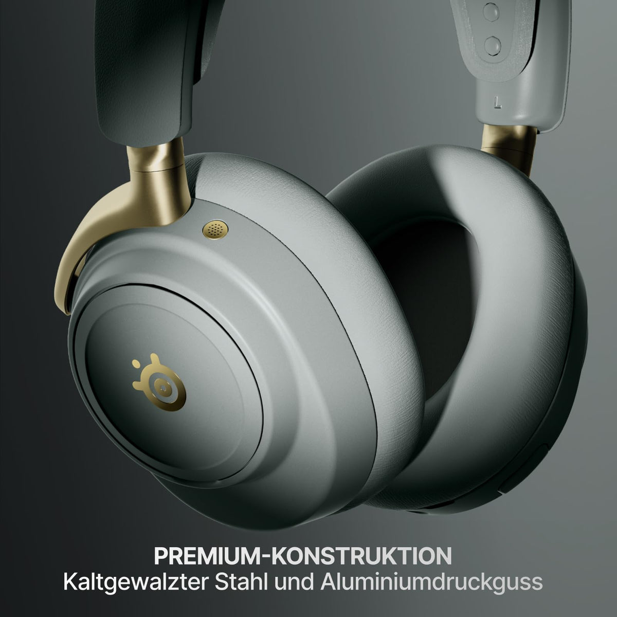 SteelSeries Arctis Nova Elite - Căști de gaming wireless Hi-Res – 96 kHz/24 Bit – fibră de carbon – ANC – reducerea zgomotului cu AI – aplicație – 2,4 GHz + BT – mixare multi-sursă – OmniPlay PC+PS+Xbox - 61663