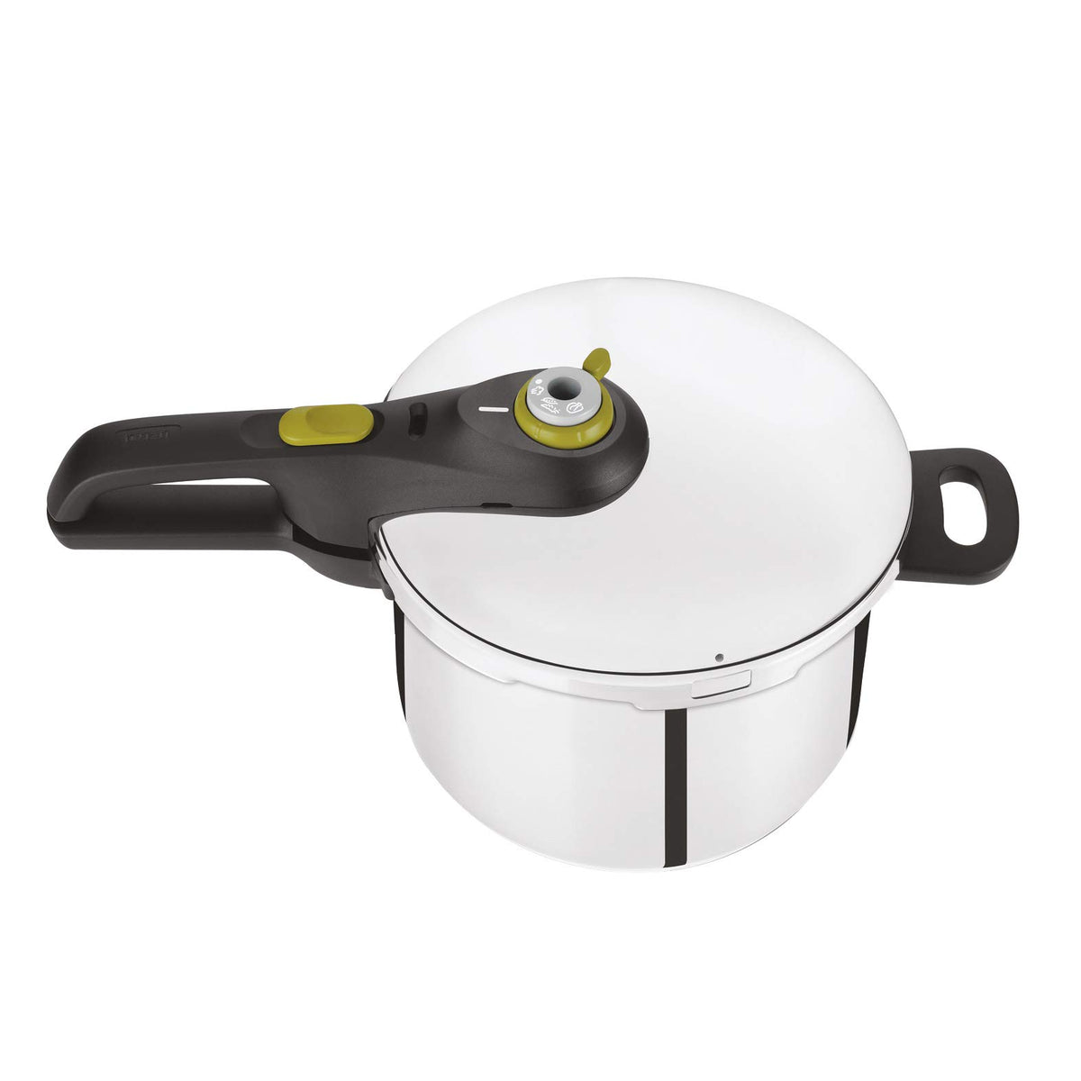 Tefal P2530737 Secure 5 Neo Pressure Cooker | 6 L | 2-Stage Cooking Control | High Quality | Silver/Green