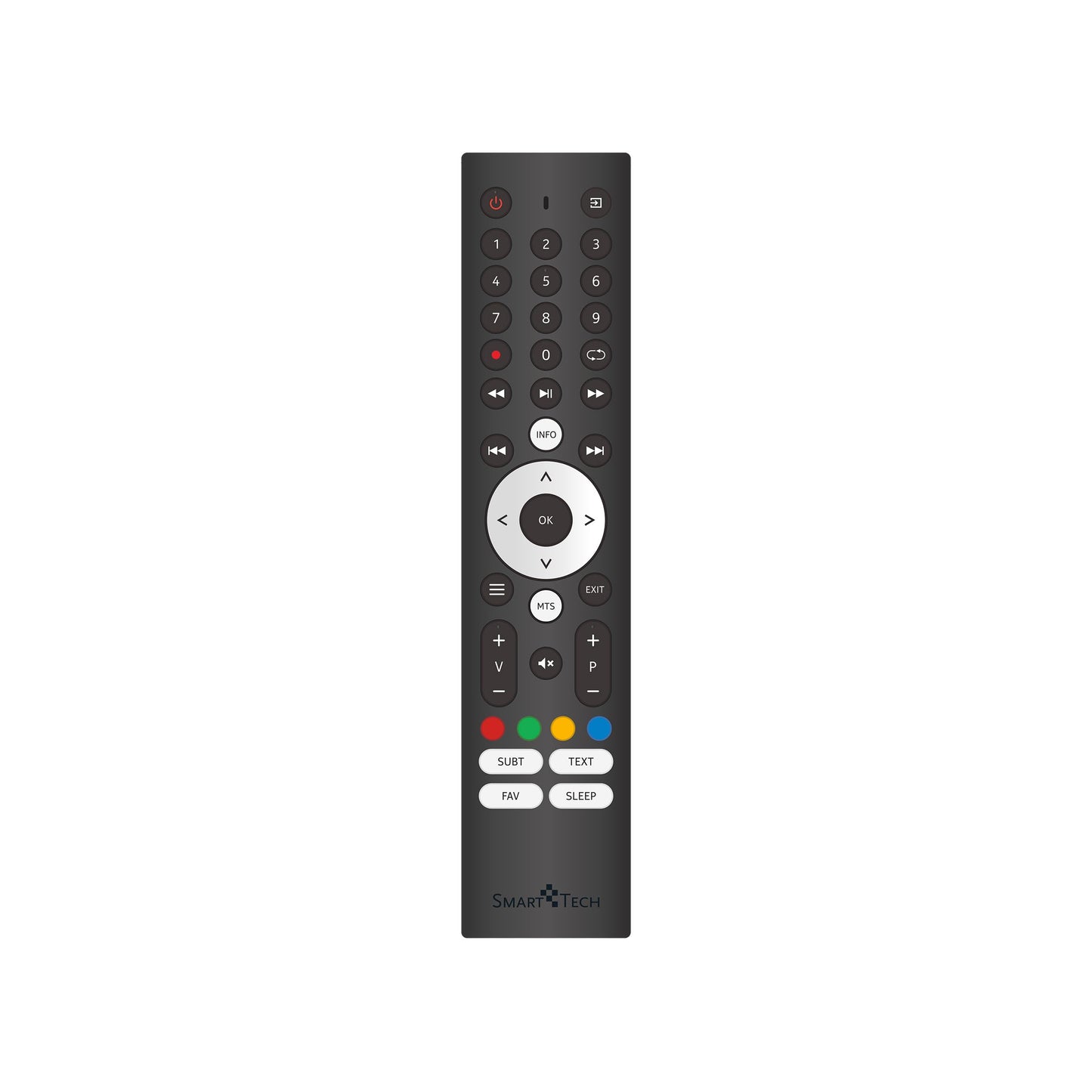 Smart Tech 24HN01V3CA 24 inch television - LED TV with HD resolution, camping TV with 12V connection, Dolby Audio and triple tuner DVB-C/-T2/-S2 (2026