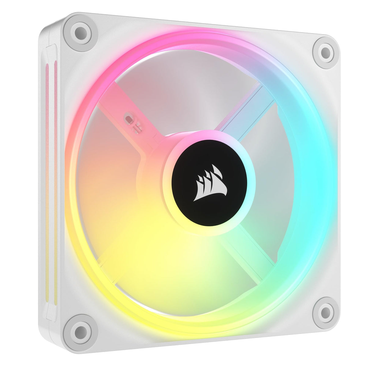 Corsair iCUE LINK QX120 RGB 120mm Magnetic Dome RGB Fan - White - CO-9051005-WW