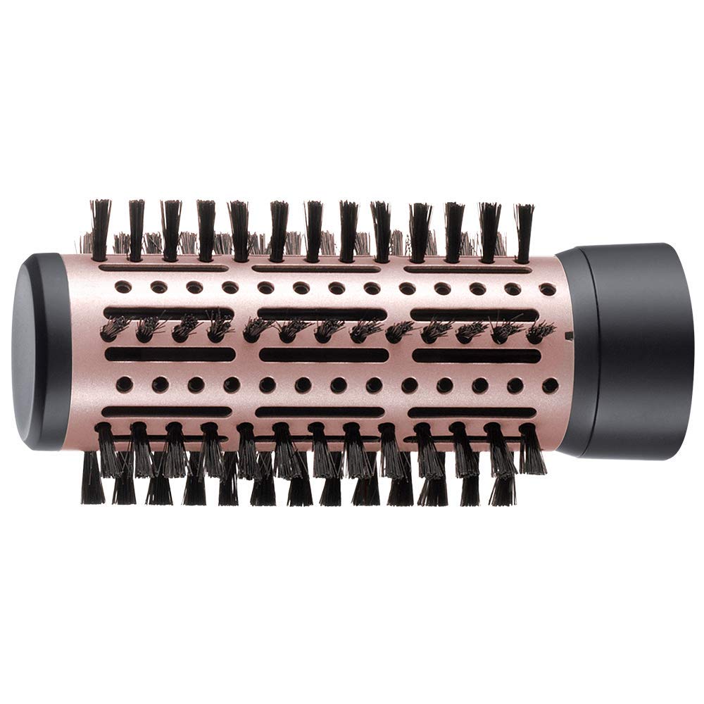 Remington Rotating Hot Air Brush (automatic) Curl & Straight 3-in-1 Ion Styler: Volume, Curls & Smooth Styles, 4 Attachments (Volume Styler, Curling Iron, Styling Concentrator, Paddle Brush) AS8606 - 45684560100
